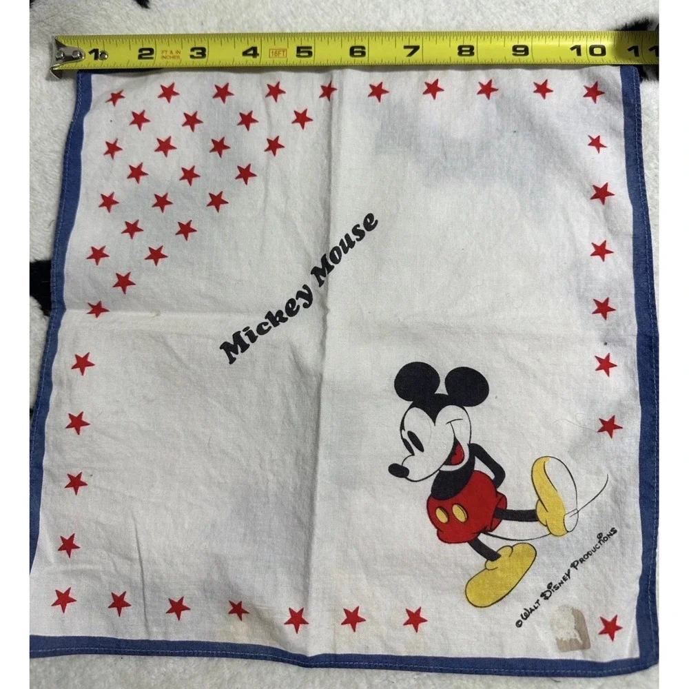 Vintage Mickey Mouse  handkerchief  Classic Walt Disney!
